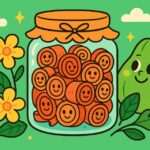 🍯 Compota de Mamão Enroladinho com Casca