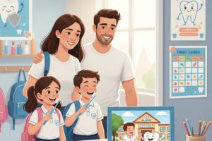 Os 5 Segredos do Hábito de Escovar os Dentes Envolvendo Família e Escola