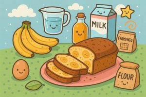 🍌 Pão de Cascas de Bananas – Sabor, Sustentabilidade e Diversão na Cozinha!