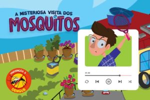 🎵 “Aqui não, Mosquitão!” — música que transforma prevenção em diversão!